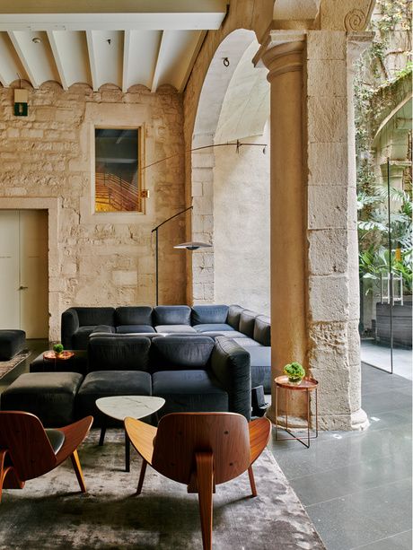 Lobby de l'hôtel Mercer Barcelona