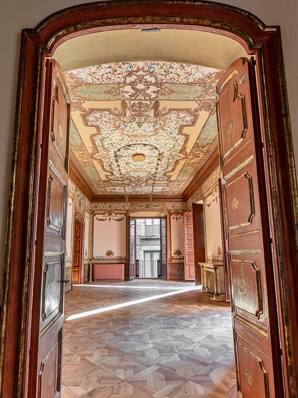 Mercer Residences Palau Moxó en Barcelona - Salón histórico privatizable