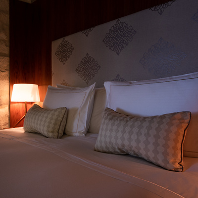 Bed of the Suite at the Hotel Mercer Barcelona