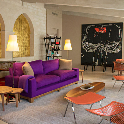 Luxury decoration at the Mercer Hotel Barcelona Suite