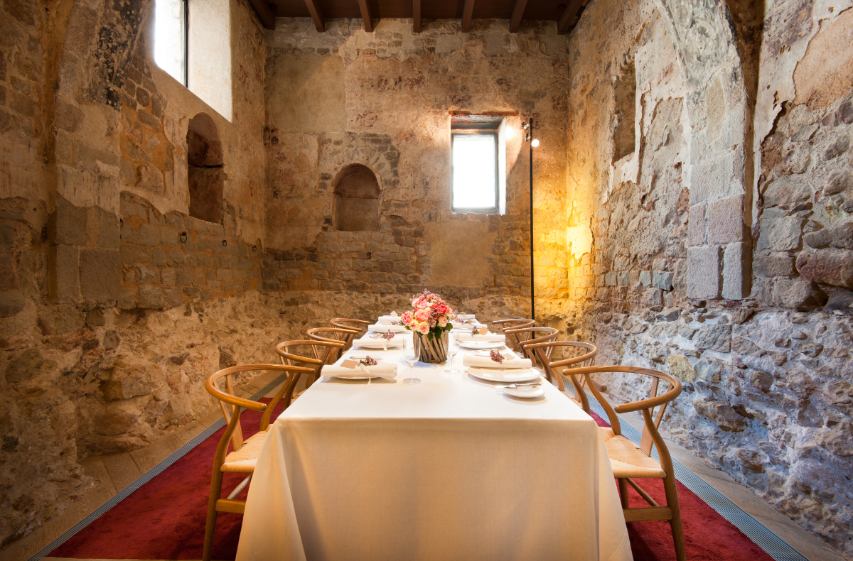 Private room for events and celebrations at the Restaurant from the Hotel Mercer Barcelona