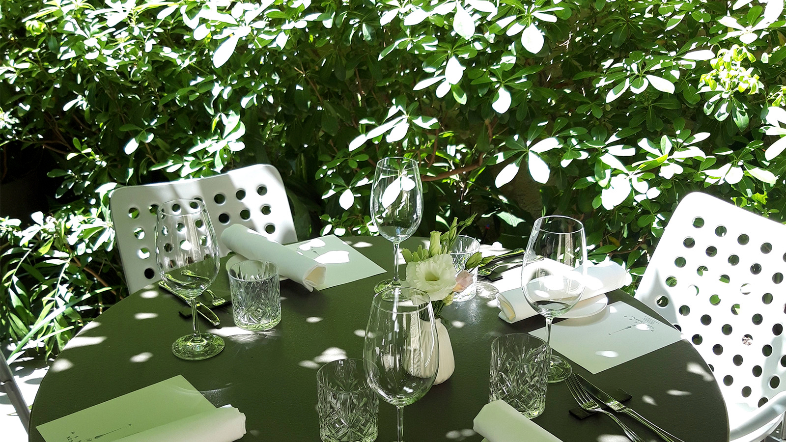 El Patio orange trees courtyard Mercer Hotel Barcelona 5*GL