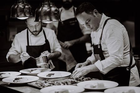 Mercer kitchen with chef Xavier Lahuerta