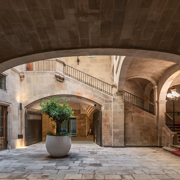 Mercer Residences Palau Moxó en Barcelona - Patio interior privatizable